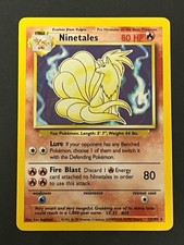 ninetales pokemon card value 12/102 Amazon.com: Ninetales - 12/102 - Holo Rare