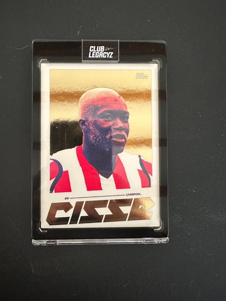 Djibril Cissé Club Legacyz Hyperframe /10 Iconic Edition Liverpool Legend