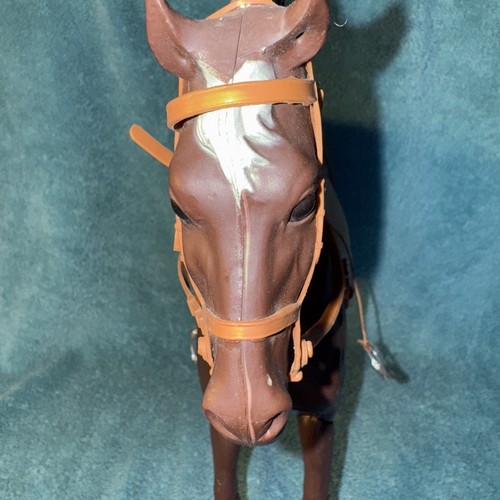 Sindy Doll Horse Marx 1967 Saddle & Bridle Articulated Jointed Best of the West - Picture 22 of 24