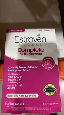 Estroven Complete Multi-Symptom Menopause Relief (84 Caplets)