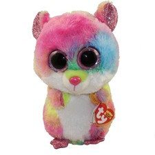 TY Beanie Boos - RODNEY the Hamster (Glitter Eyes) (Medium - 9 inch) - MWMT Boo