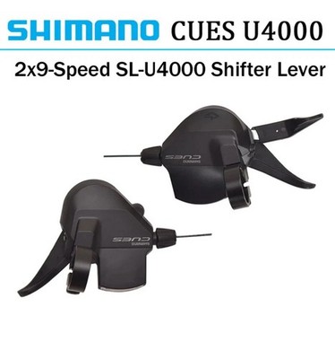 Shimano Queues U4000 2x9-fach SL-U4000 RAPIDFIRE PLUS Schalthebel Klemme Set