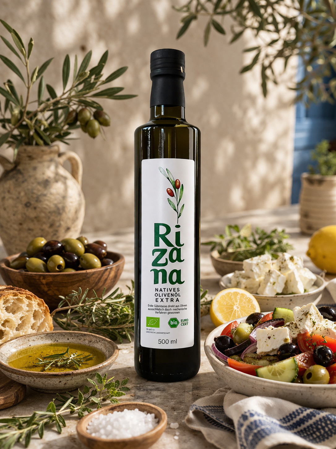 Aceite de Oliva Virgen Extra Premium – Koroneiki – Alto Fenólico – Cosecha Temprana
