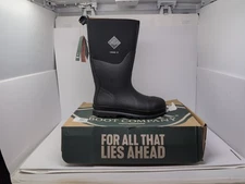 Original Muck Boot Company Men's Chore Steel Toe Boot Black Size 11 M CHS-000A