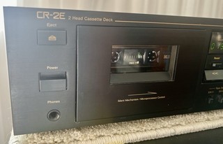 Nakamichi CR 2E 2 Head Cassette Deck Dolby B C Fully Working Mint Condition