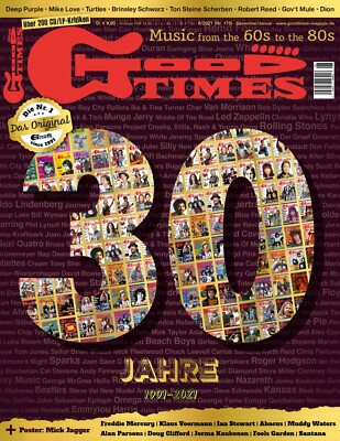 GoodTimes 6-2021 - 30 Jahre GoodTimes - Deep Purple, Mike Love, Mick Jagger ....