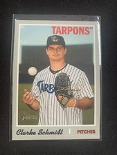 2019 Topps Heritage Minor League Edition - #163 Clarke Schmidt (RC)
