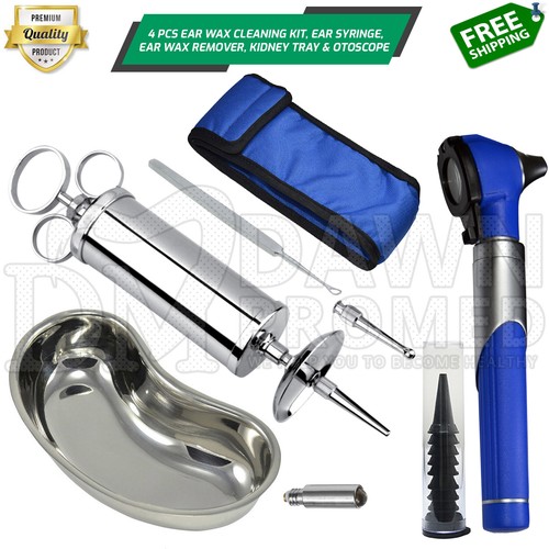 4 piezas Kit de limpieza de orejas con juego removedor diagnóstico médico veterinario alemán talla - Imagen 20 de 96