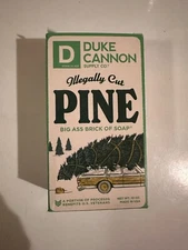 Duke Cannon Illegally Cut Pine Big Ass Brick of Soap 10 oz. NIB