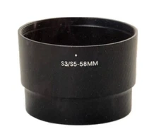 58mm Metal Adapter Tube for Canon PowerShot S5 IS S3 IS S2 IS Digital Camera