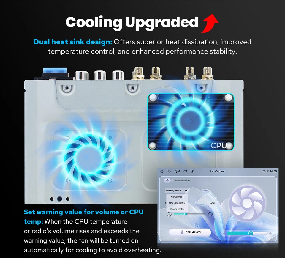 For 2006-2012 Toyota Rav4 9Inch Touch Screen Android13 Car Music System Stereo   - Image 4 of 4