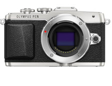 USED OLYMPUS PEN Lite E-PL7 16.0MP Digital Camera Silver FREESHIPPING