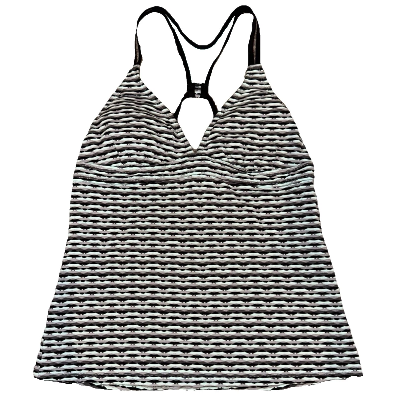 Traje de baño a rayas de poliéster Athleta para Mujeres