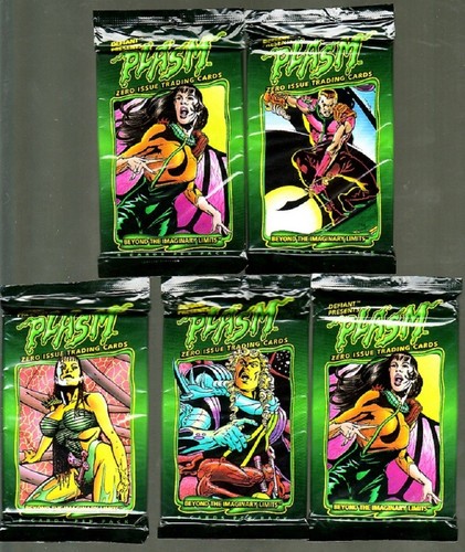 LOT 5 Packs 1993 PLASM TRADING CARDS Sealed Pack L1 EBay