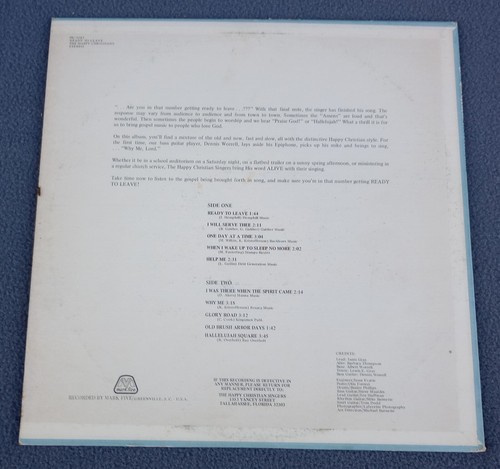 The Downings: This Is The Day (33RPM Record Album) - Picture 2 of 2