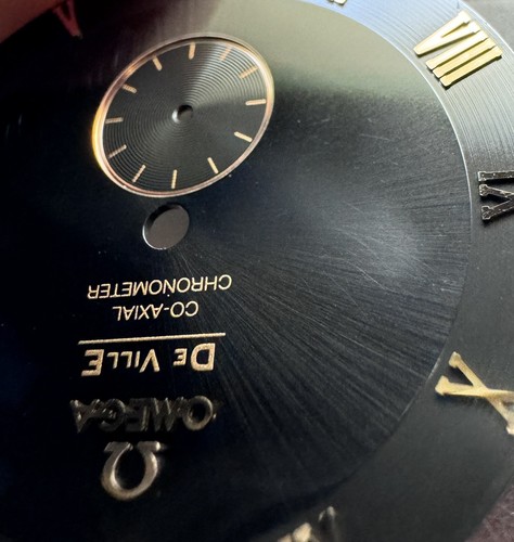 Genuine Omega De ville Co-Axial 3184 Black Dial 32.5 mm - Picture 6 of 6