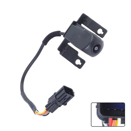 New One Pcs Black Rear View Parking Backup Camera Fit For Hyundai 957604h000 - Picture 3 of 6