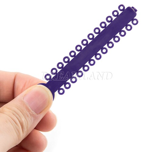 1040 Stck. Ligaturkrawatte Zahnkieferorthopädie Ring Elastisch Latexbänder 45 Farben - Bild 171 von 496