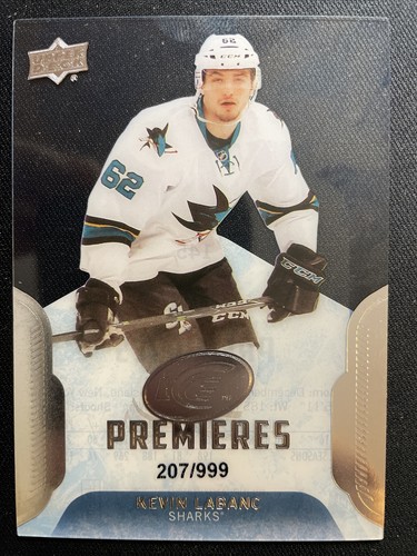 16-17 UD Ice Hockey Premiers Rookie 145 Kevin LeBanc /999 - Picture 1 of 2