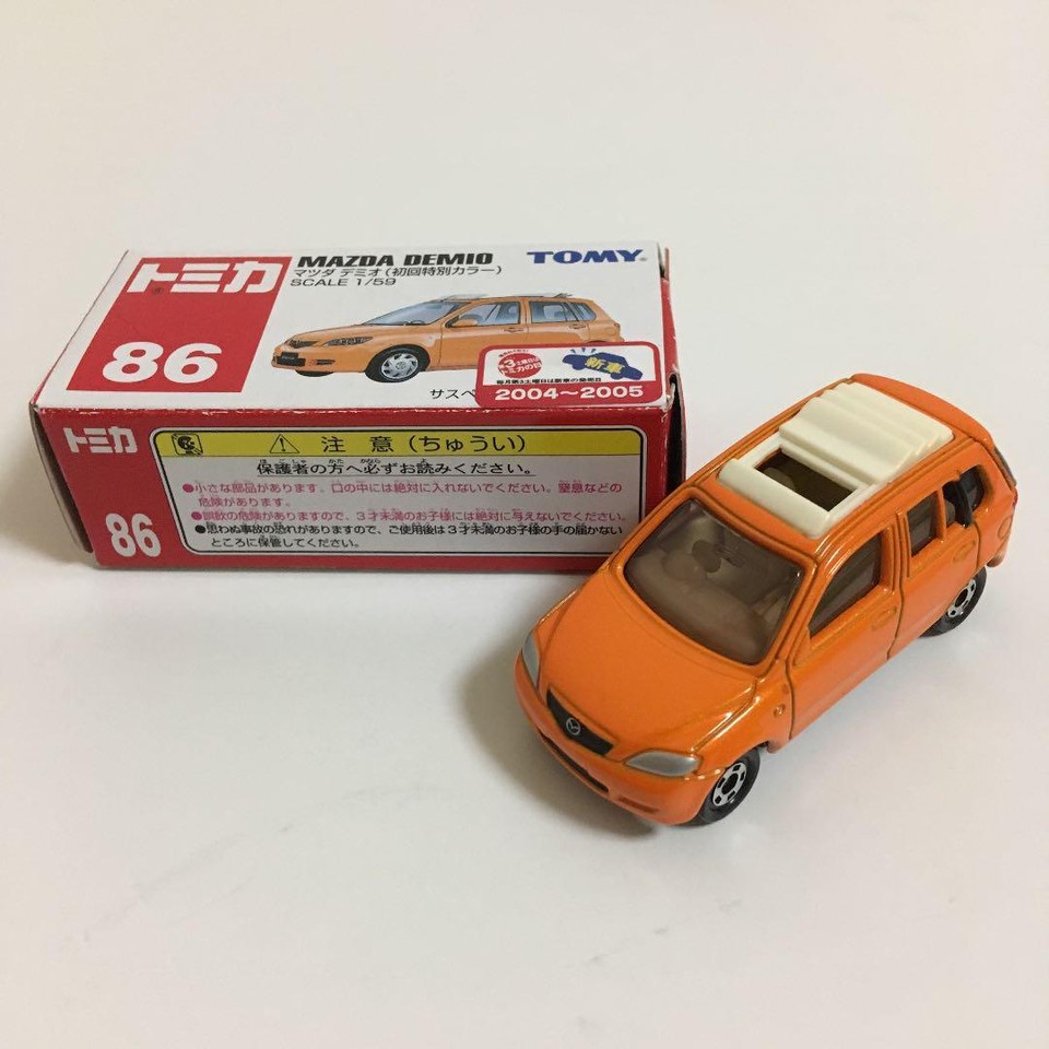 Tomica No.086 Mazda Demio - Modellino Auto Giocattolo (Import Giappone)
