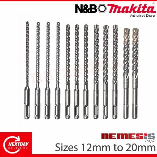 Makita NEMESIS SDS PLUS DRILL BITS NEW 