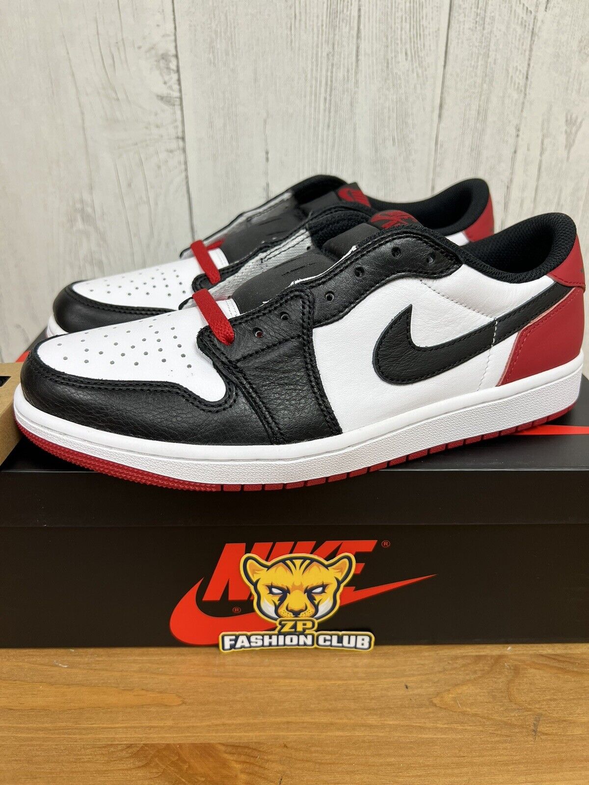 Air Jordan 1 Low OG Black Toe Men CZ0790-106 GS CZ0858-106 IN HANDS SHIPS  NOW