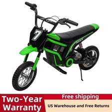     24V Kids Dirt Bike 350W Electric Motorcycle for Kids 3-8 Up to 14.29MPH 2-Spe