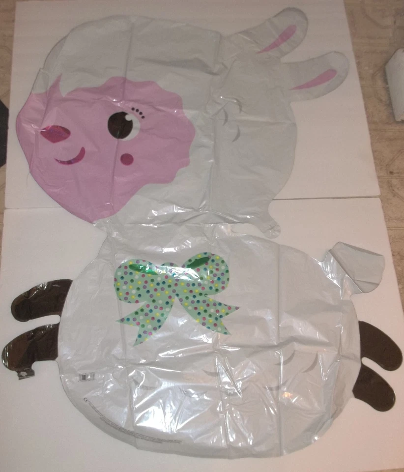 HUGH Lot 10 Easter Balloons 24" Bunny 29" Egg 34" Chick 38" Lamb + 6 More! NEW! - Image 4 of 4