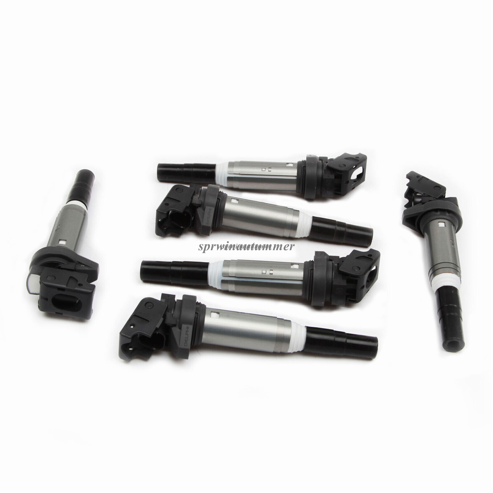 6PCS Ignition Coils 12137562744 Fit For BMW 328i 335i 428i 525i 530i