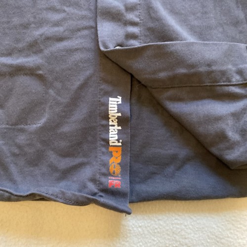Timberland PRO 100% Cotton Jersey Knit Flame-Resistant FR ASTM CAT2 Men's XL - Picture 5 of 13