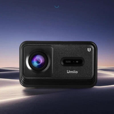 Umiio K10 LED Video Mini Bluetooth 5.2 4K Wireless Projector Home Theater HDMI
