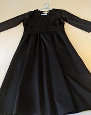 ELLA SIMONE LIttle Black Dress Size Medium Polyester Rayon Easy Care