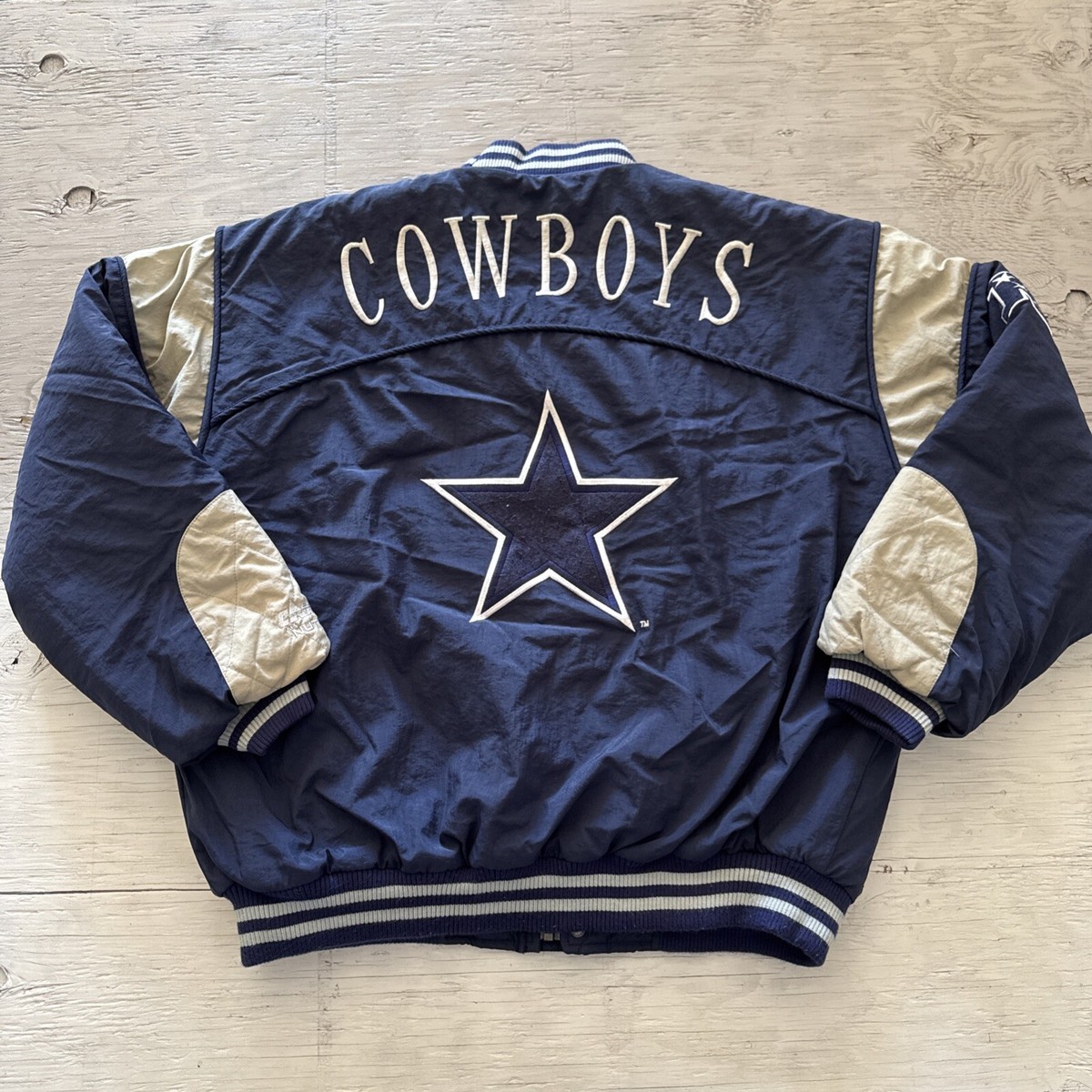 古着　NFL アウター　ジャケット　cowboys Dallas Cowboys NFL All Time Varsity Jacket Super Bowl