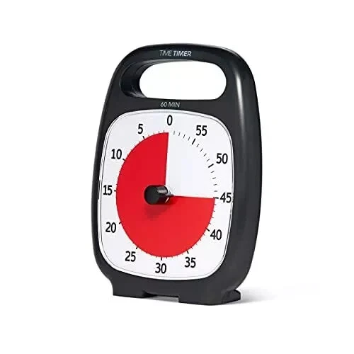 Time Timer Plus : 60 Minute Visual Timer Countdown Timer With Portable Handle - Image 2 of 4