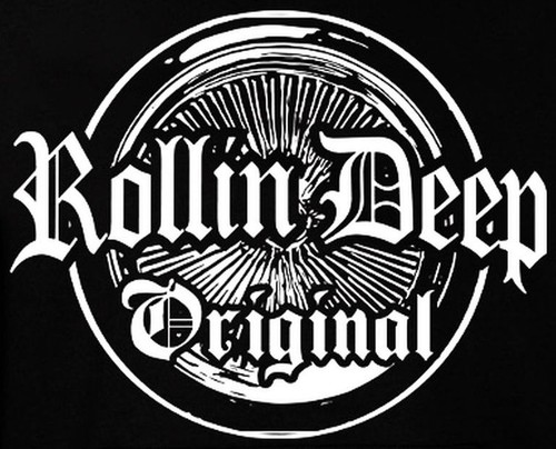 Rollin Deep Low Rider Bomb Cruising Heavyweight Pullover Hoodie - Picture 3 of 5