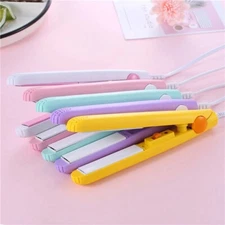 Mini Portable  Hair Iron Hair Straightener Curler Professional  Hair Irons