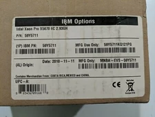 NEW IBM Intel Xeon DP X5670 2.93GHz Processor Upgrade - Hexa-Core - 6.4GT/s QPI