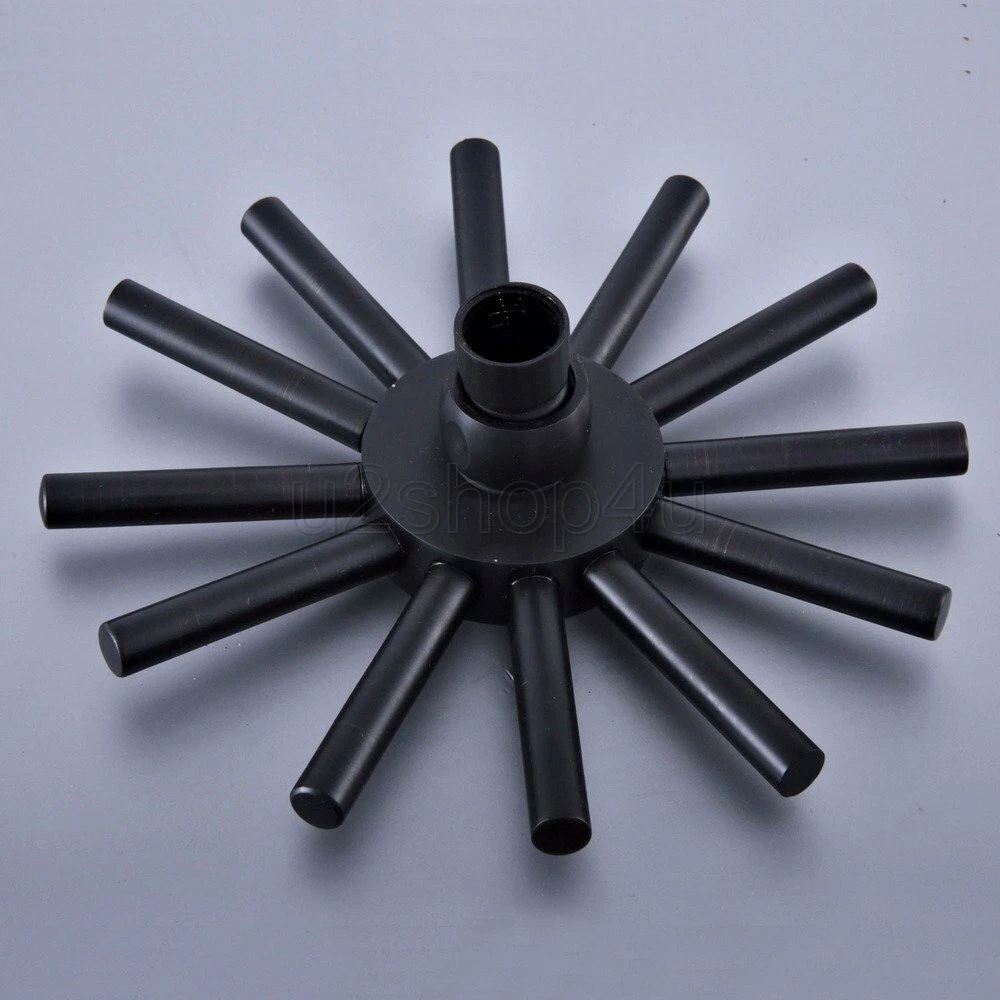 Oil Rubbed Bronze Star Shape Rainfall Shower Head Bathroom Shower Head
Opens in a new window or tab