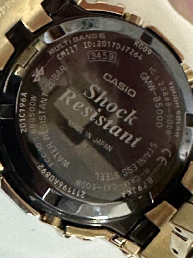 CASIO G-SHOCK GMW-B5000PG-9JR grau 40th RECRYSTALLIZED Herrenuhr