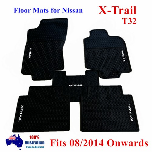 Heavy duty Floor Mats Tailored for Nissan Xtrail T32 Xtrail 2014 2023 Black eBay