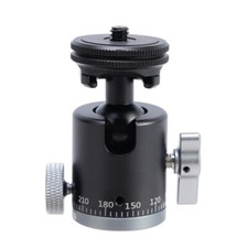 Small Panoramic Camera Holder Mini Tripod Head for Photography Enthusiasts
