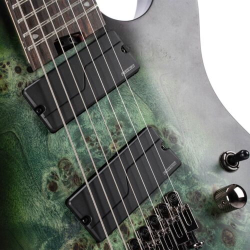 Cort KX507 Multi Scale Star Dust Green 7 String Electric Guitar Fishman... - Imagen 2 de 8