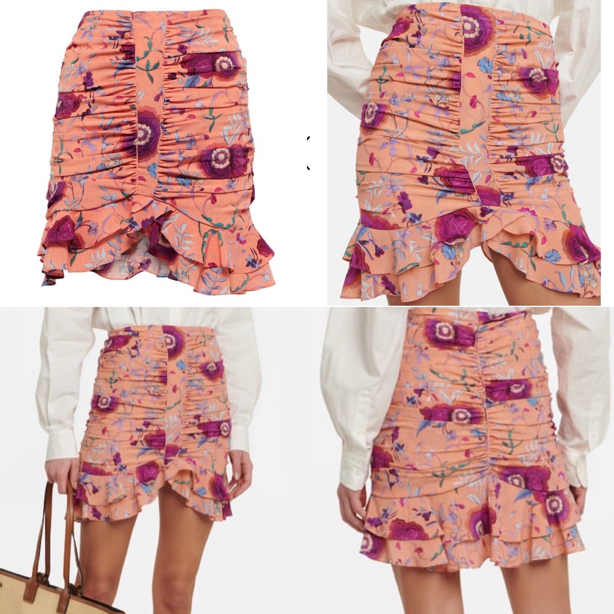 スカート Isabel Marant 'Milendi' skirt Isabel Marant JUPE Milendi Skirt in Papaya $690 | eBay