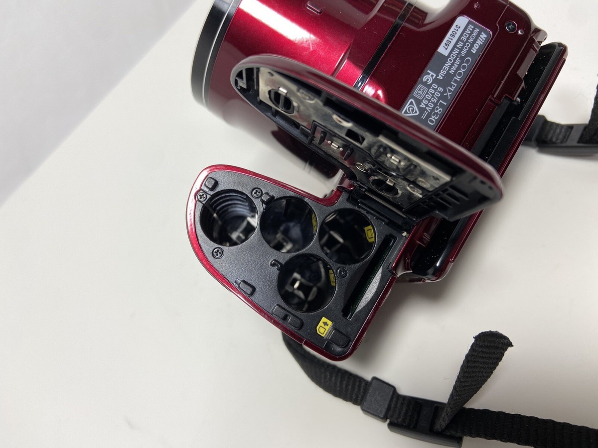 Nikon Coolpix L830 Red Digital Camera 34x Zoom 16 Megapixels