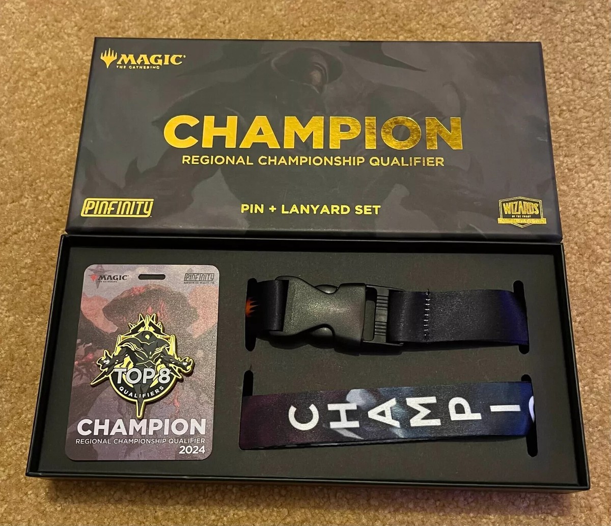 MTG RCQ 2024 Champion Pin And Lanyard Set - Kozilek - Pinfinity