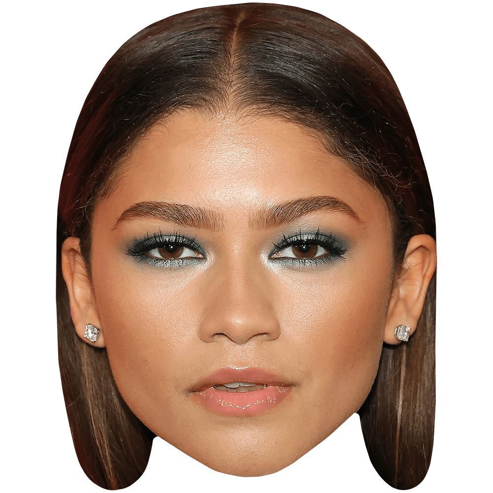 Zendaya (Earings) Maschere di persone famose, facce di cartone