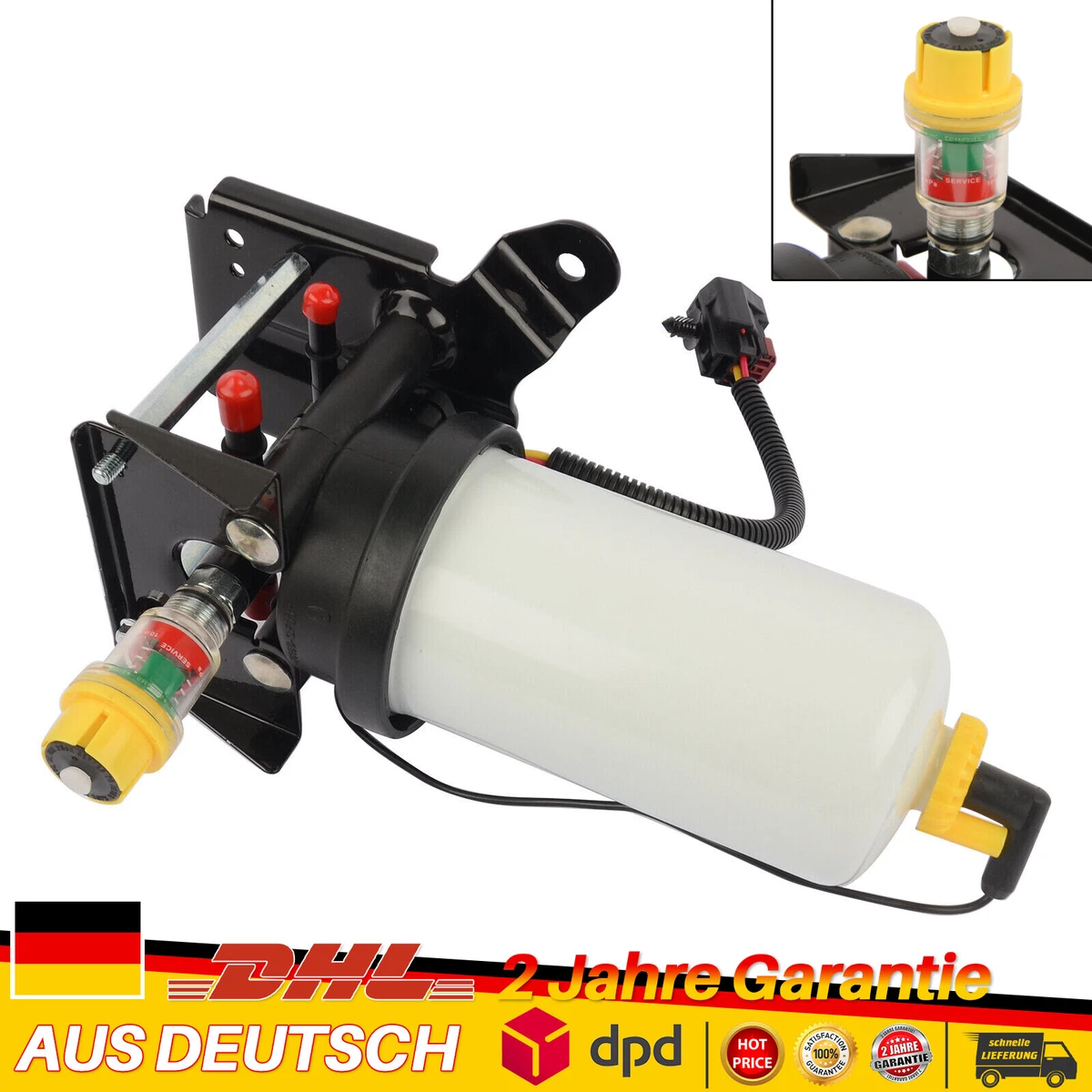 Kraftstofffilter Dieselfilter 1685716 für Ford Transit Pritsche 