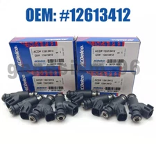 8PCS Original Fuel Injectors For GMC Chevrolet Cadillac 6.0L OEM 12613412