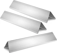 15.3" Stainless Steel Flavorizer Bars for Weber 7635 Spirit 200 Series Grill