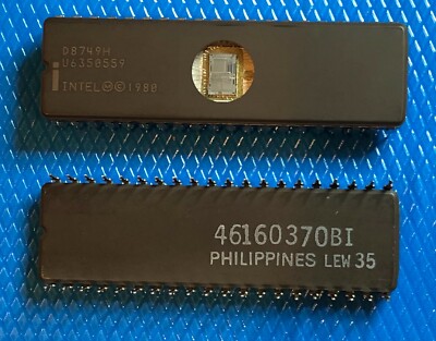 INTEL D8749H HMOS-E SINGLE-COMPONENT 8-BIT MICROCONTROLLER